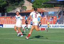 Génesis Hernández (9) anotó dos veces para Venezuela