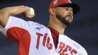 Guillermo Moscoso vistió el uniforme de Aragua en la LVBP