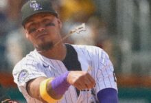 Orlando Arcia jugó con Rockies de Colorado en 2025
