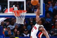 Pistons se quedó con el triunfo frente a Thunder en una batalla de líderes