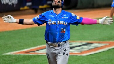 Renato Núñez despachó un jonrón en el estadio Monumental de Caracas-Simón Bolívar
