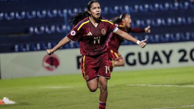 Gellinott Reyes anidó el tanto que le dio el empate 2-2 a Venezuela con Argentina