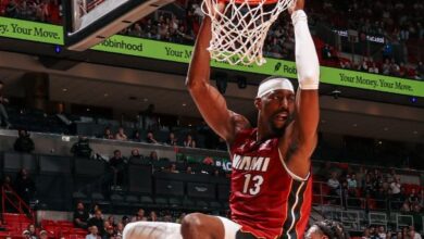 Bam Adebayo fue la figura de la reciente jornada de la NBA con su potente ofensiva