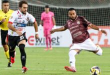 Carabobo FC y Caraca FC empataron en el Polideportivo Misael Delgado de Valencia