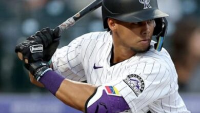 Ezequiel Tovar es un campocorto de Rockies de Colorado