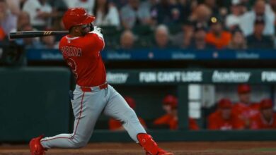 Oswald Peraza tuvo una buena jornada con el madero en el Daikin Park