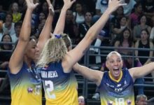 Sport Caracas Voley ganó sus dos encuentros frente a Nacionales de La Guaira y comanda la clasificación general