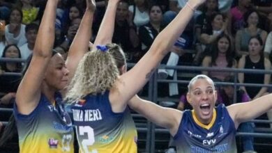 Sport Caracas Voley ganó sus dos encuentros frente a Nacionales de La Guaira y comanda la clasificación general