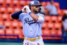 Ángel Reyes es un bateador de alto calibre para Rieleros de Aguascalientes en la LMB