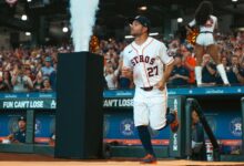 José Altuve sólo ha vestido el uniforme de Astros de Houston en 16 justas en MLB