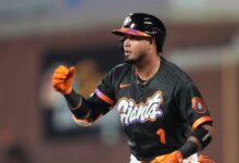 Luis Arráez tuvo una jornada productica con San Francisco