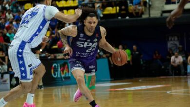 Spartans Distrito Capital ganó en un juego en el que Michael Carrera anidó 20 puntos para ayudarlo a vencer a Trotamundos de Carabobo