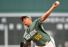 Ranger Suárez tuvo una salida magistral para Medias Rojas de Boston en Fenway Park