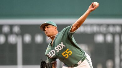 Ranger Suárez tuvo una salida magistral para Medias Rojas de Boston en Fenway Park