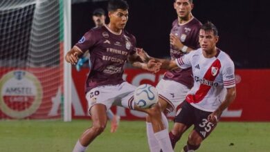 Carabobo FC fue derrotado por River Plate en el Polideportivo Misael Delgado de Valencia