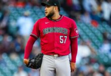 Eduardo Rodríguez ganó en el Oracle Park