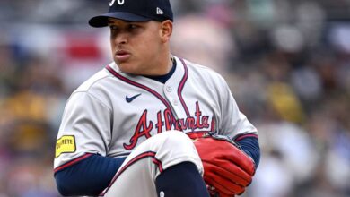José Suárez no tuvo un buen desempeño con Bravos de Atlanta en 2026