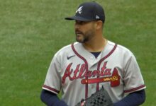 Martín Pérez destaca con Bravos de Atlanta