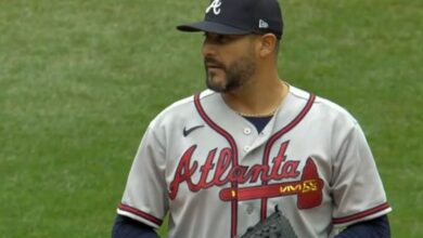 Martín Pérez destaca con Bravos de Atlanta