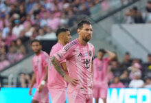 Lionel Messi se retira con molestias en el isquiotibial izquierdo en el partido Inter Miami contra Philadelphia Union por la MLS.