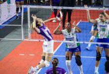 Sport Caracas Voley le ganó a Guácharas de Monagas en el gimnasio Gastón Portillo