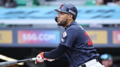 Víctor Reyes ha sido la bujía ofensiva de Gigantes de Lotte en la KBO