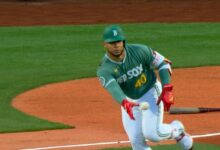 Willson Contreras se tomó con calma el reciente bolazo