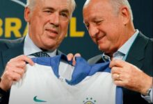 Carlo Ancelotti (izquierda) quiere darle un nuevo título a Brasil