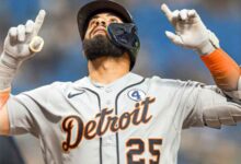 Gleyber Torres sacó la bola del Tropicana Field