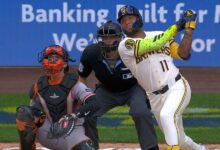 Jackson Chourio empalmó sus dos jonrones en el American Family Field
