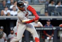 Willson Contreras disparó su jonrón 13 de la temporada 2026 en Yanqkee Stadium