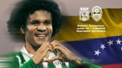 Eduard Bello y sus compañeros de Atlético Nacional recaudarán fondos para Venezuela