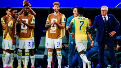 Carlo Ancelotti (derecha) y Brasil están conscientes de la situación de Venezuela