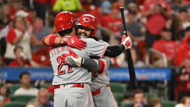 Eugenio Suárez pegó un jonrón impulsor de dos carreras para Rojos de Cincinnati