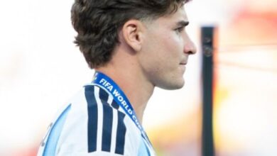 Julián Álvarez espera que Argentina se recupere de su reciente descalabro mundialista