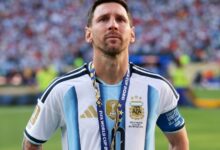 Lionel Messi es un delantero de Argentina