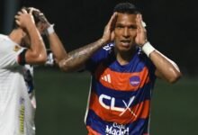 Andrés Ponce anotó un gol para Academia Puerto Cabello frente a Caracas FC