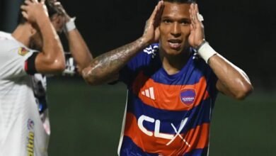 Andrés Ponce anotó un gol para Academia Puerto Cabello frente a Caracas FC
