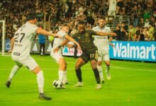 LAFC y Querétaro se midieron en Los Ángeles