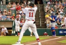 Leandro Pineda destaca con el bate en Triple A