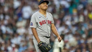 Ranger Suárez no tuvo una buena actuación en el hogar de Yanquis de Nueva York