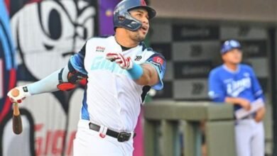 Víctor Reyes es una de las sensaciones de esta campaña en la KBO