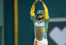 Wilyer Abreu empujó tres carreras para Medias Rojas de Boston