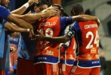 Academia Puerto Cabello celebró su triunfo sobre Anzoátegui FC en La Bombonerita