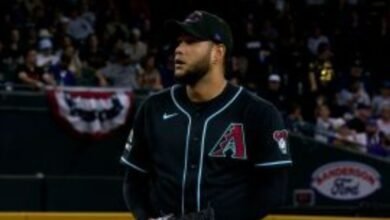 Eduardo Rodríguez perdió en el Chase Field