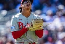Jesús Luzardo se mostró bastante sólido con Filis en el duelo de postemporada