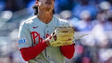 Jesús Luzardo se mostró bastante sólido con Filis en el duelo de postemporada