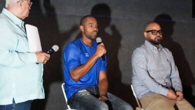 Nelson Jiménez (izquierda), David Cubillán (centro) y Luis Prada (derecha) hablaron sobre las expectativas de Trotamundos para la LSB