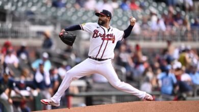 Martín Pérez sobresalió en el morrito y condujo a Bravos de Atlanta a un triunfo en casa