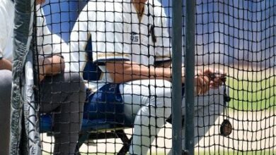 Miguel Socolovich es el coach de bullpen de Navegantes del Magallane